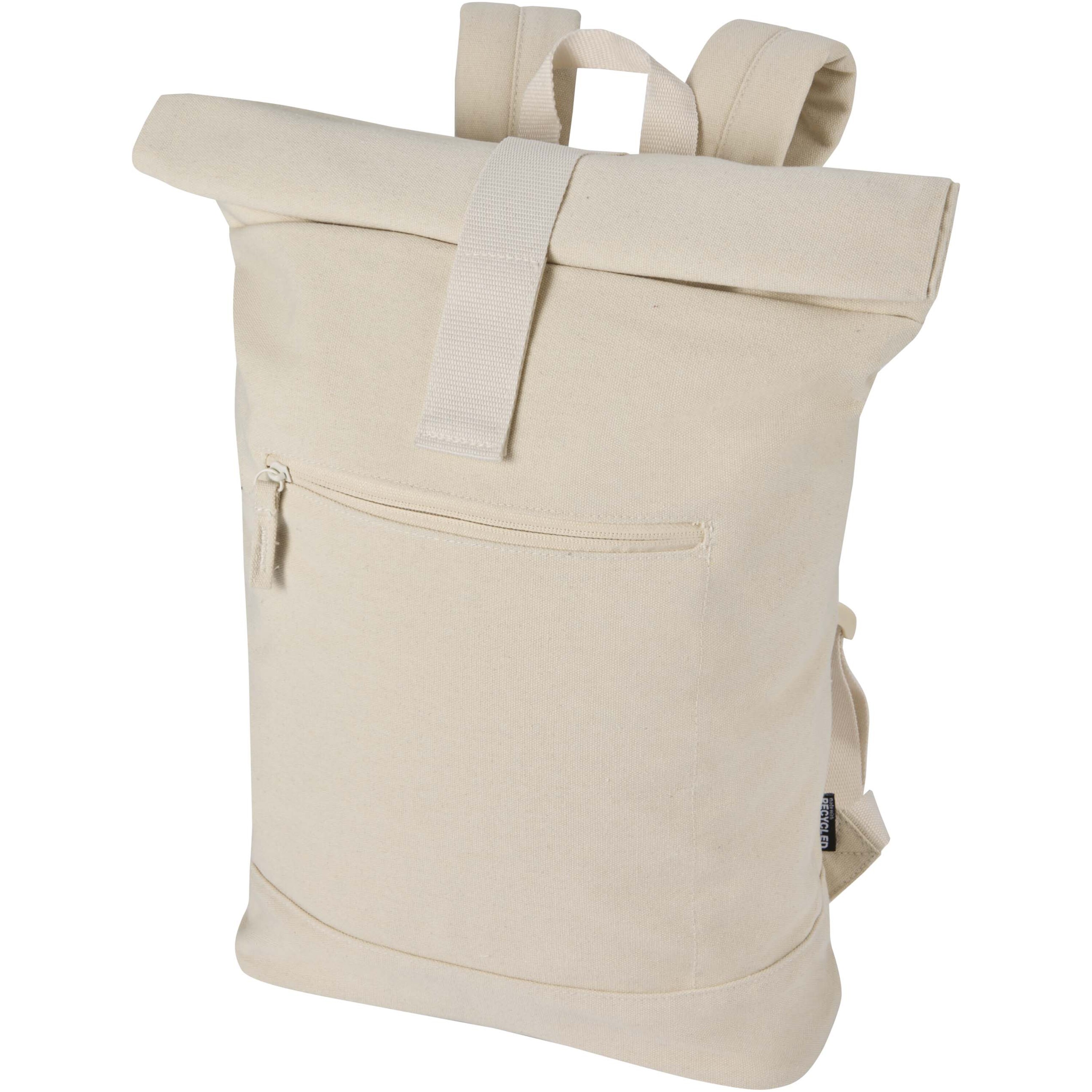 Sac à dos à fermeture enroulable Recanvas recyclé et certifié GRS de 14" et 16 L