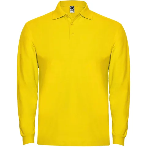 Polo de 220 g/m² Estrella à manches longues pour homme